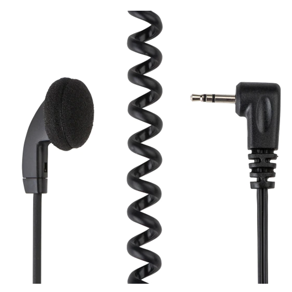 Motorola 3.5 mm Receive-Only Earpiece with Covered Earbud