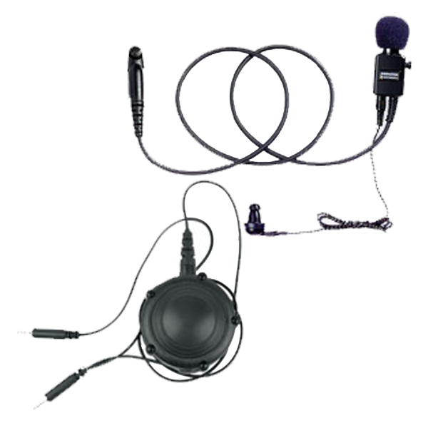 Motorola BDN6768 Ear Microphone, Black