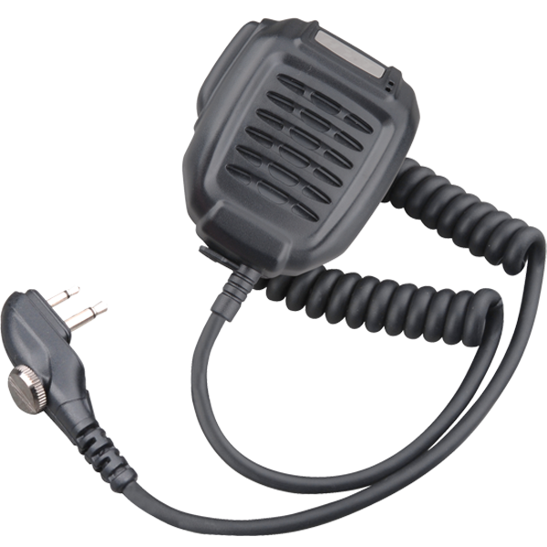 Hytera SM08M3 Remote Speaker Microphone With 3.5mm Audio Jack and Swivel Clip
