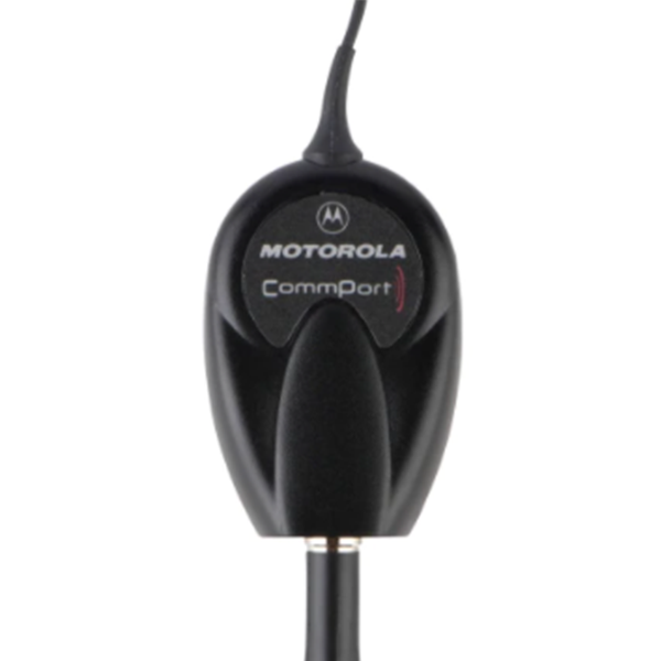 Motorola NTN1625 CommPort Ear Microphone System with PTT on Radio Adapter