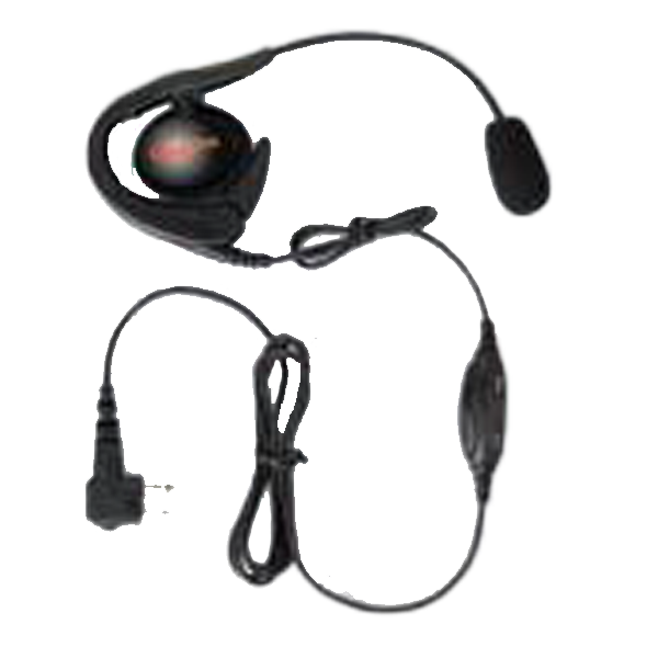 PMLN4444 Mag One Commercial Series Earset With Over-The-Ear Styling, Boom Microphone and In-Line PTT/VOX Switch