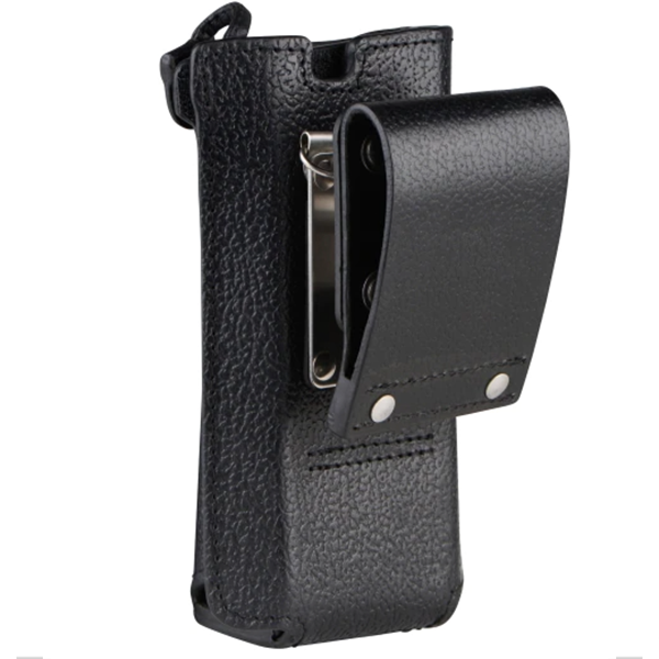 Motorola PMLN5560 Leather Flip Carry Case for Short Battery