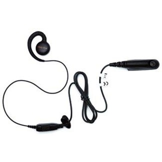 PMLN5805 Mag One Professional Series Over-The-Ear Swivel Earpiece With In-Line Microphone/PTT Switch