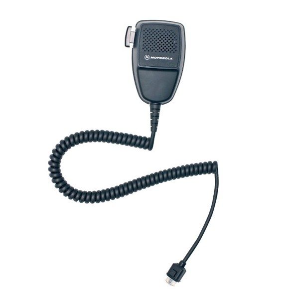 Motorola PMMN4090 Compact Palm Microphone with 7 ft. Coil Cord and Clip