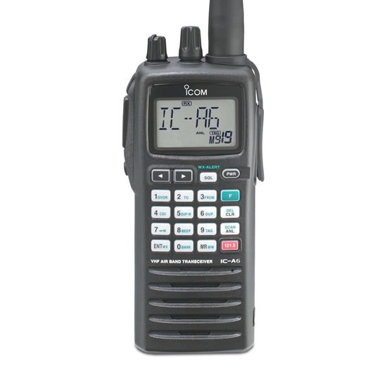 iCOM A6 VHF Air Band Transceiver