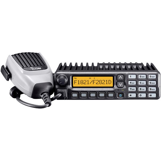 iCOM F1721 / F1721D / F2821D Analog, P25 Conventional VHF/UHF Mobiles