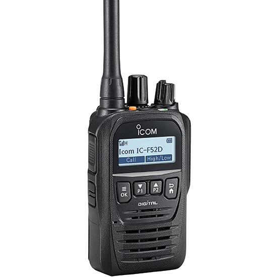 iCOM F52D Series IDAS UHF/VHF Portables