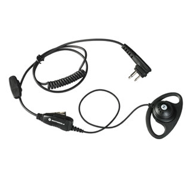 HKLN4599 D-Style Earpiece with in-line microphone and PTT