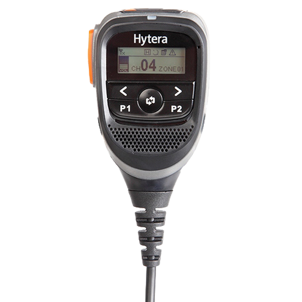 Hytera SM25A2 Remote Speaker Microphone with LCD Display (19ft cable)