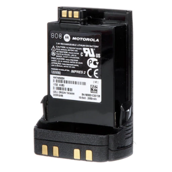 Motorola NNTN8930 IMPRES 2 Li-Ion 2650 mAh Battery, TIA 4950, Rugged, IP68