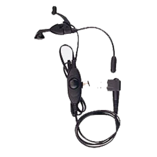 PMMN4001 Ultra-Lite Earpiece With Boom Microphone and In-Line Push-To-Talk