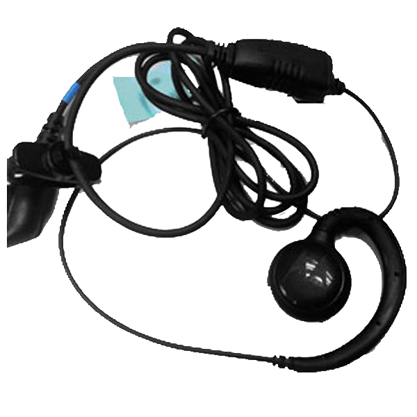 PMLN5807 Mag One Commercial Series Over-The-Ear Swivel Earpiece With In-Line Microphone/PTT Switch