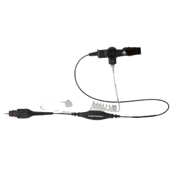 Motorola PMLN7052 Single-Wire Surveillance Kit With Quick Disconnect Translucent Tube For OCW/MCW Pods